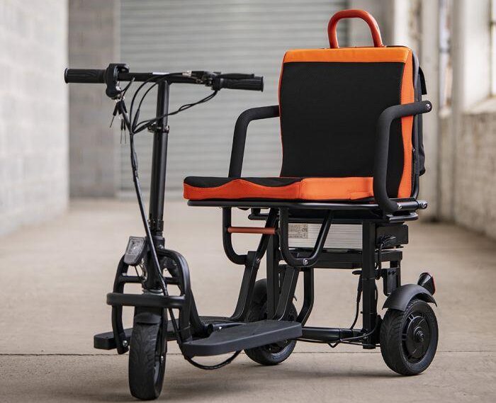 Foldable electric scooter